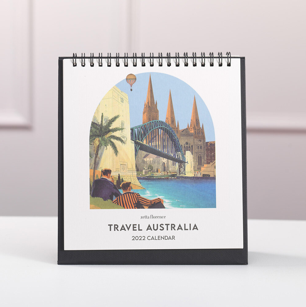 Travel Australia Desk Calendar